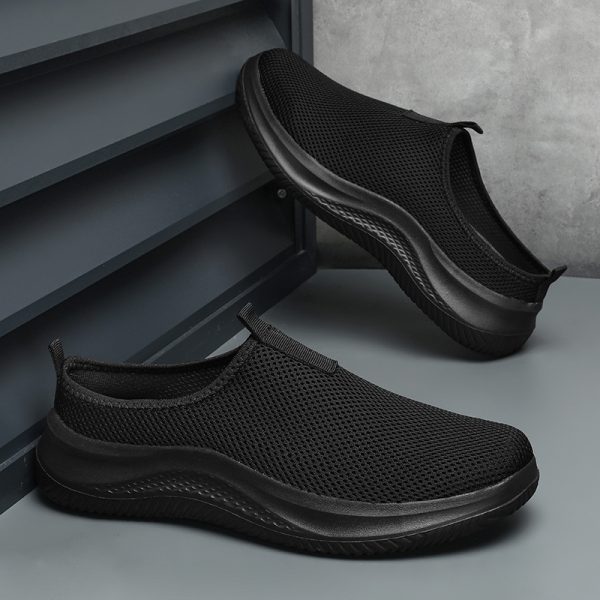 2025 New Fashion shoes for boys and girls Black - Image 4