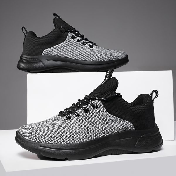 2025 New Men's and Women's Running Shoes Grey - Image 5