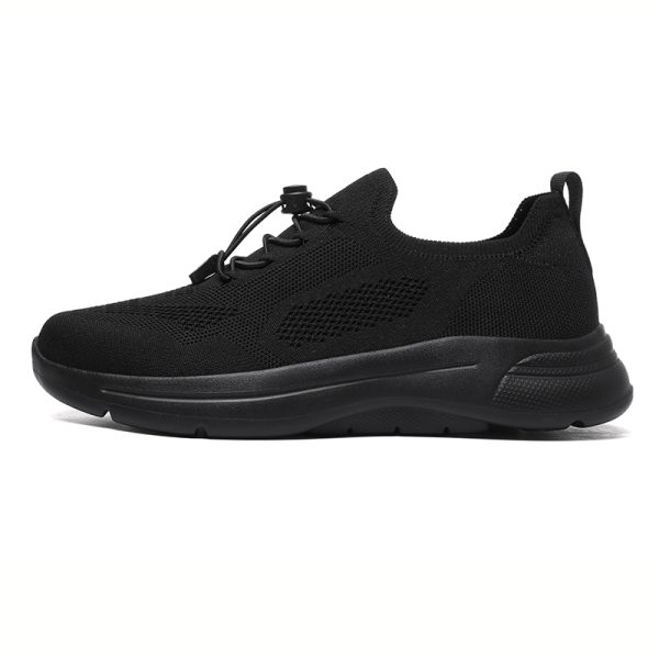 2025 New woven men's and women's running shoes Black